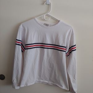 Striped long sleeve shirt